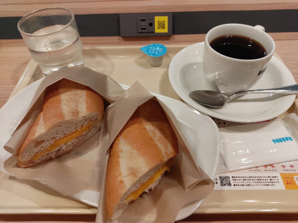 3月15日ドトールランチ